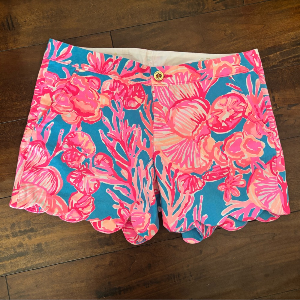 Lilly Pulitzer Buttercup shorts size 6 NWOT